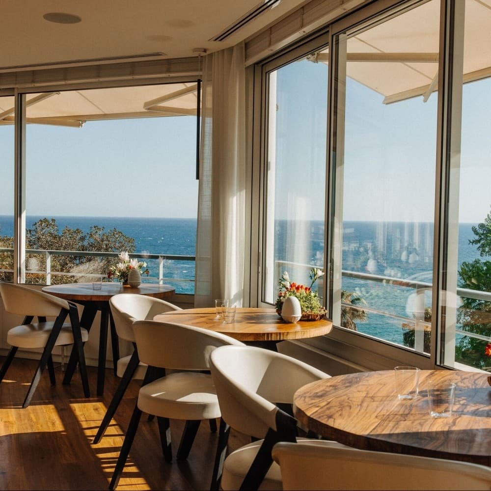 Repas étoilé au Mirazur