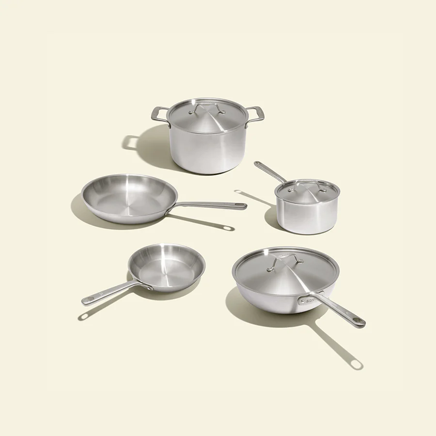 Batterie de cuisine en inox