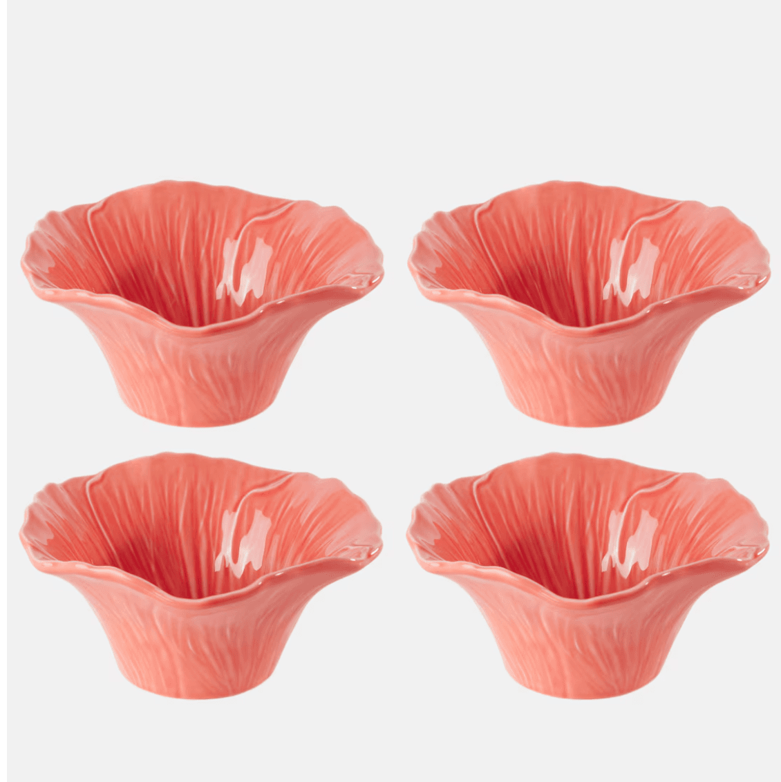 4 bols Bordallo Pinheiro